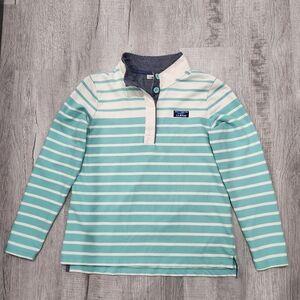 L.L Bean Soft Cotton Button Pullover Women's Medium